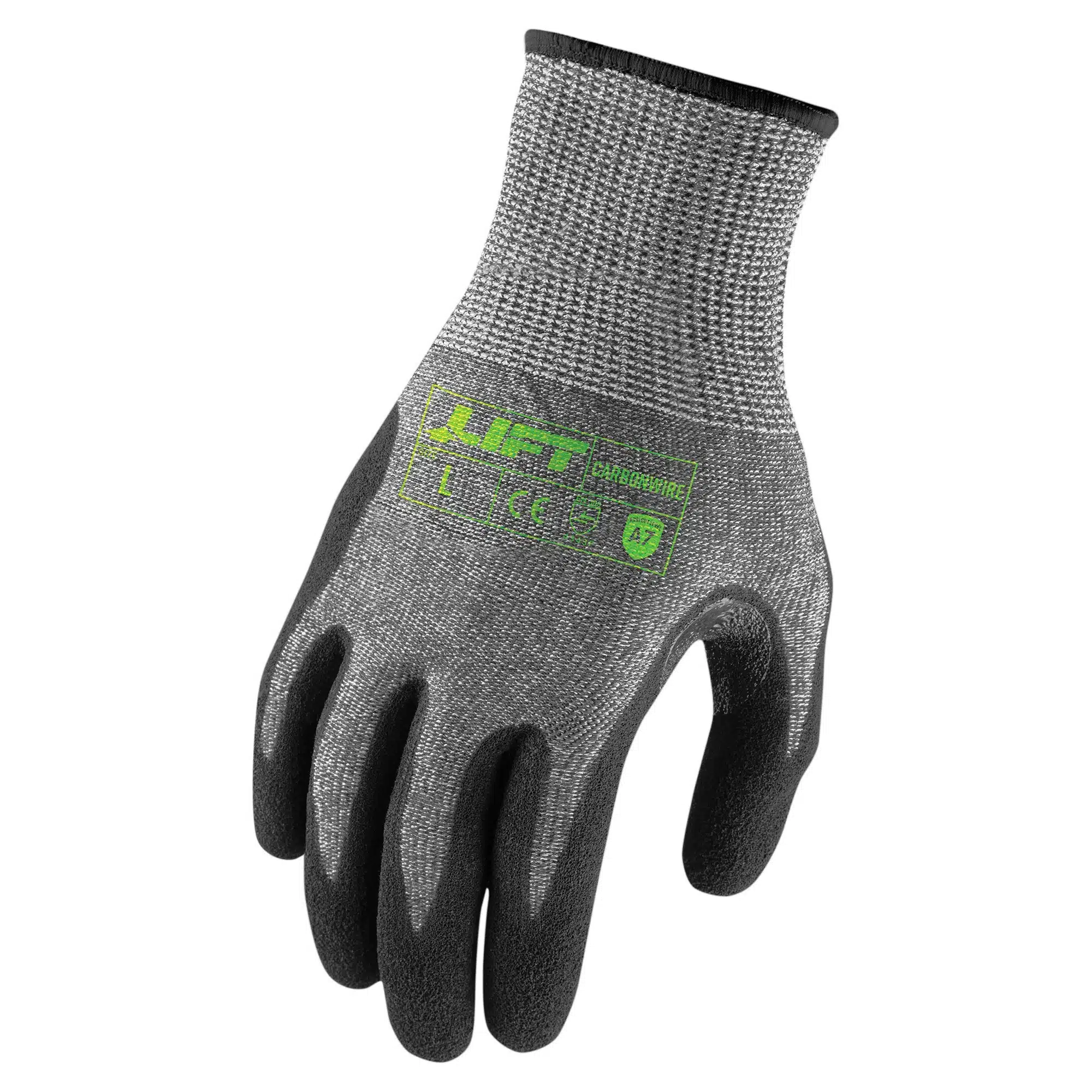 lift PALMER L-TAC LATEX CRINKLE GLOVES