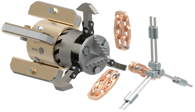 Enz Turbojet Rotating Chain Scraper